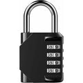 Padlock, Code Lock, Gym Lock, Waterproof Outdoor 4 Digit Resettable Combination Lock For School Gym Locker, Shed,