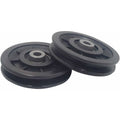 90Mm Bearing Nylon Pulley, Muscle Training Pulley, Universal Wheel For Cable Machine Gym Equipment Garage Door, Sliding