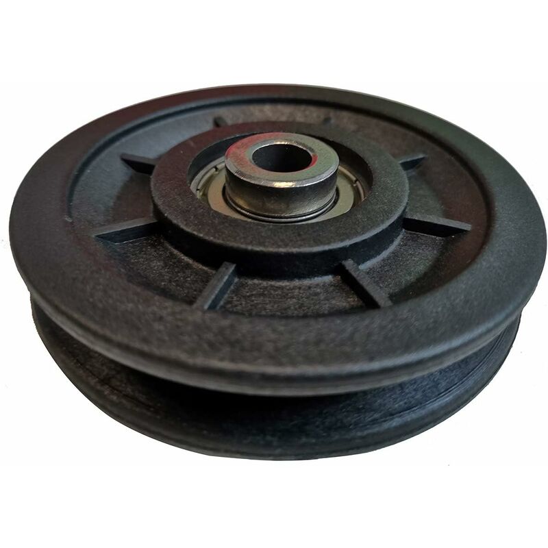 90Mm Bearing Nylon Pulley, Muscle Training Pulley, Universal Wheel For Cable Machine Gym Equipment Garage Door, Sliding