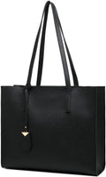 Handbags, large women's shopping bags, fashion, school, work, casual bags with zipper, A-black, western style