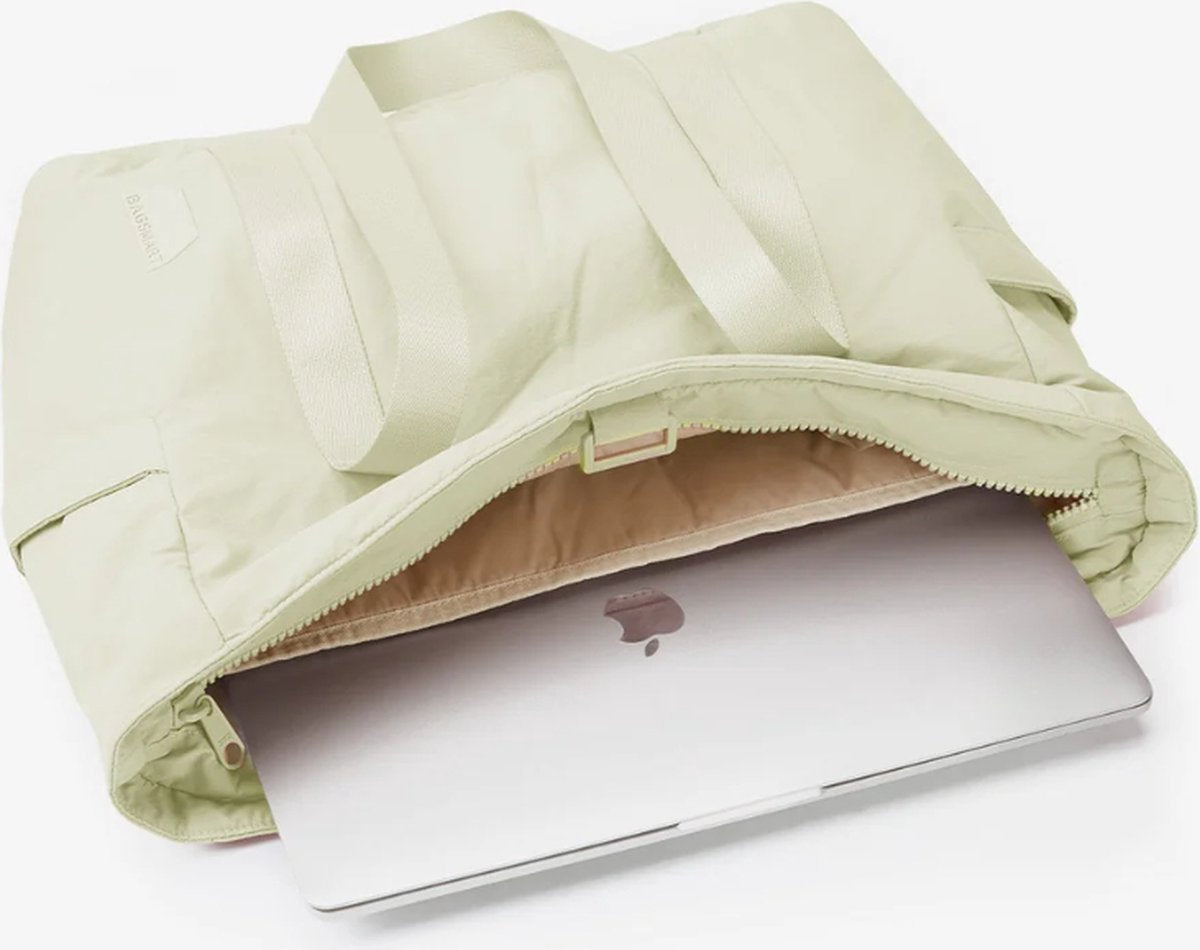 Women's Handbags - Zip-Up Tote Bag - Large Shoulder Bag - School Bag - Crossbody Bag - Laptop Bag - Handbag - Tote Bag - Weekend Bag - Shopping Bag - Beach Bag - Yoga/Fitness/Travel Bag - Beige