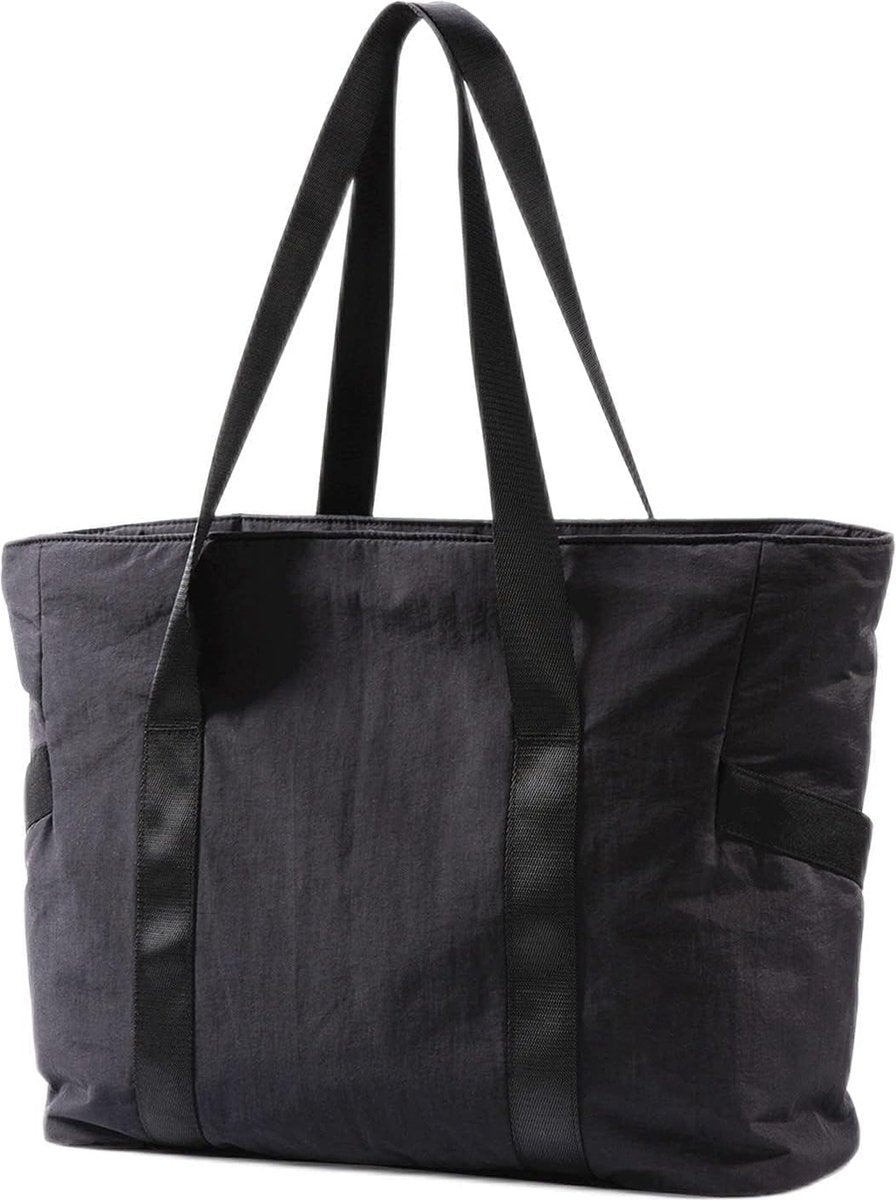 Women's Handbags - Zippered Tote Bag - Large Shoulder Bag - School Bag - Crossbody Bag - Laptop Bag - Handbag - Tote Bag - Weekend Bag - Shopping Bag - Beach Bag - Yoga/Fitness/Travel Bag - Black