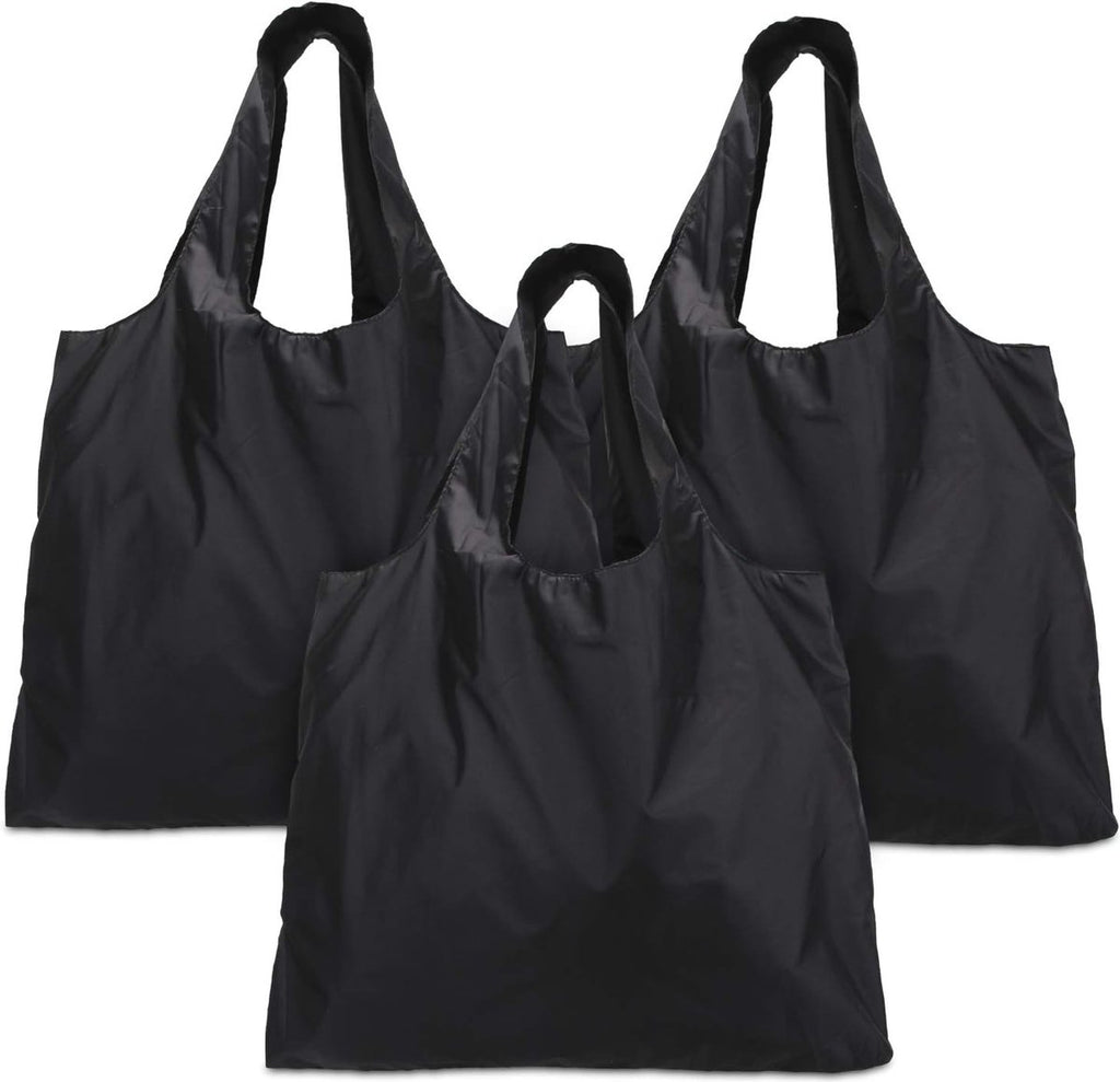 Foldable Shopping Bag - 3 Pieces - 30L - Reusable - Wide - Handbag - Crossbody Bags - Large Capacity - Shoulder Bag - Shopper - Women's Bag - Work Bag - Crossbody Bag - Extra Large Handbag - Machine Washable - Durable