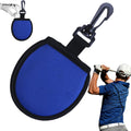 Golf Bag - Bag For Golf Balls - Golf Bag Storage Bag - Pocket-Sized Golf Ball Cleaner - Waist Bag For Golfers - With Hooks - For Golf Balls - For Water Bottle And Towel Holder - Blue