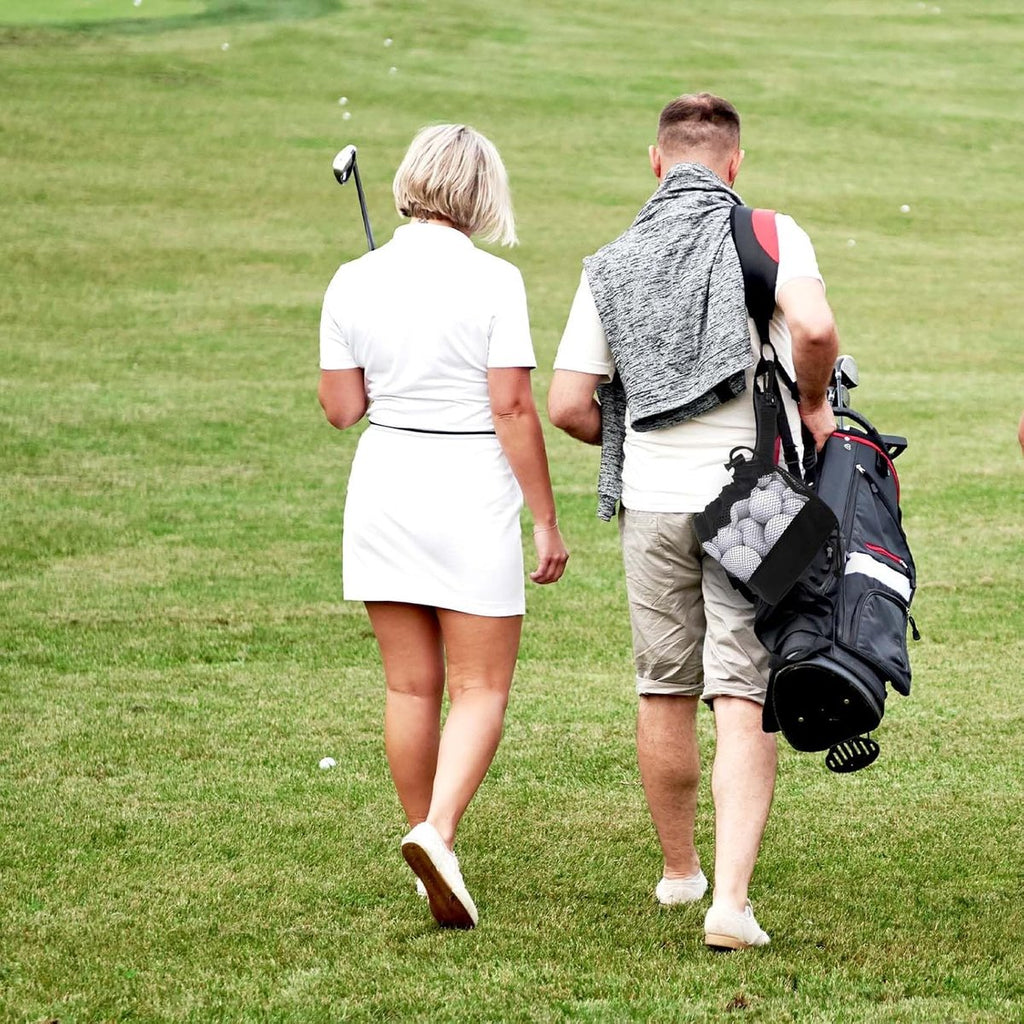 pieces - 14*14*16.5 cm - golf ball storage bag - golf bag - nylon mesh ball bag - with drawstring - golf ball sack - golf storage - mesh bags for golf accessories - black