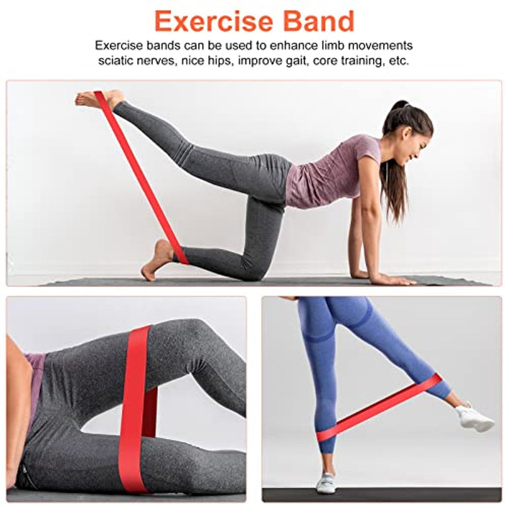 4 in 1 Foam Roller Set: Trigger Point Roller - Yoga Stick - Massage Ball - Fitness Stretching Band - Carrying Bag - Towel for Deep Muscle Massage - Pilates and Yoga