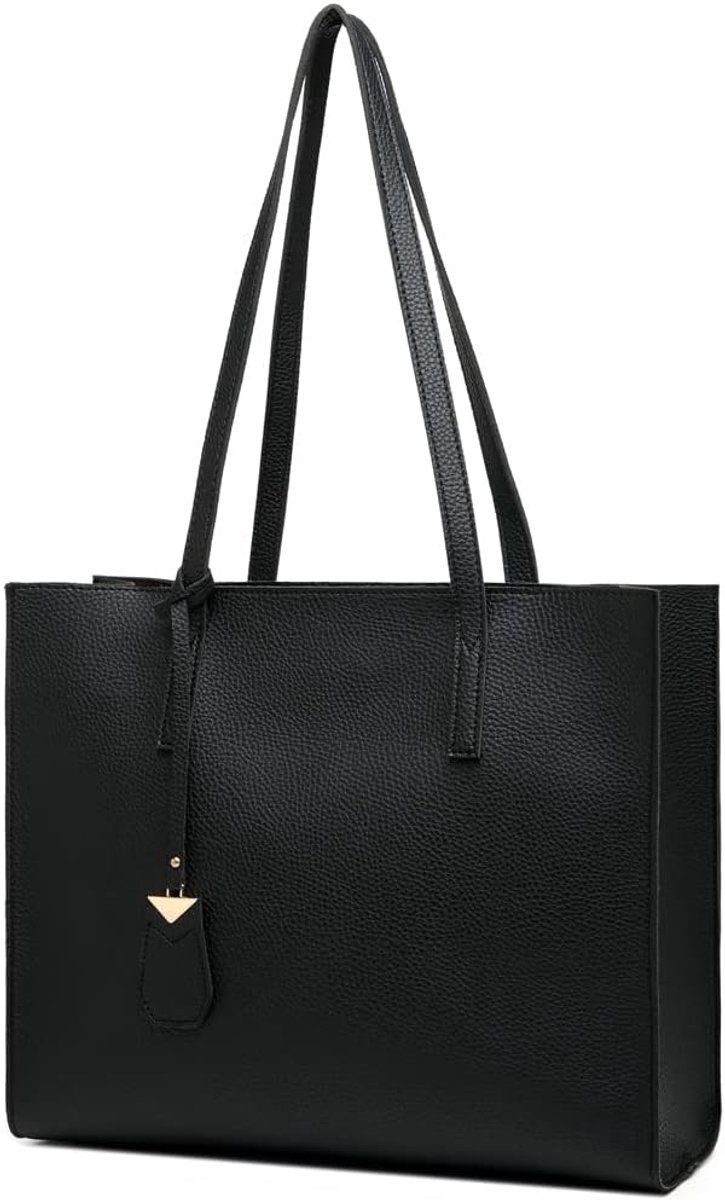 Women's Handbags, large shopping bags for women, Women's shoulder bag, Fashionable casual bag, Zipper closure, for commuting, Black