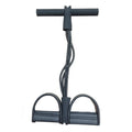 4 Tube Pedal Ankle Puller, Yoga Pedal Resistance Elastic Pull Rope Fitness Sit-Up Exercise Equipment At Home Gym Arm Abs Leg Stretching Equipment Black