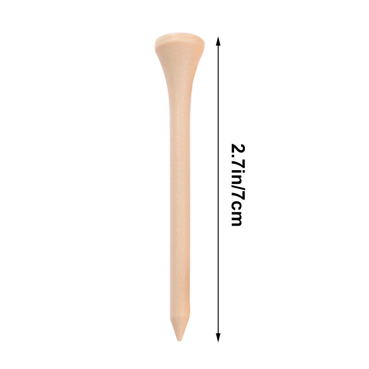 short tees golf Golf Tees Wood for Sports Enthusiasts Outdoor Sports 100pcs/Set