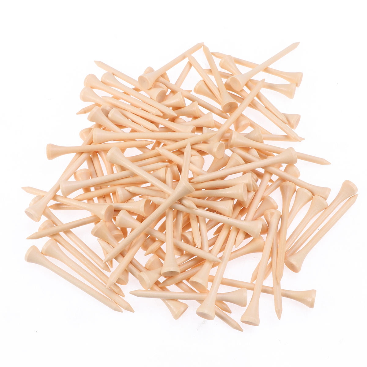 short tees golf Golf Tees Wood for Sports Enthusiasts Outdoor Sports 100pcs/Set