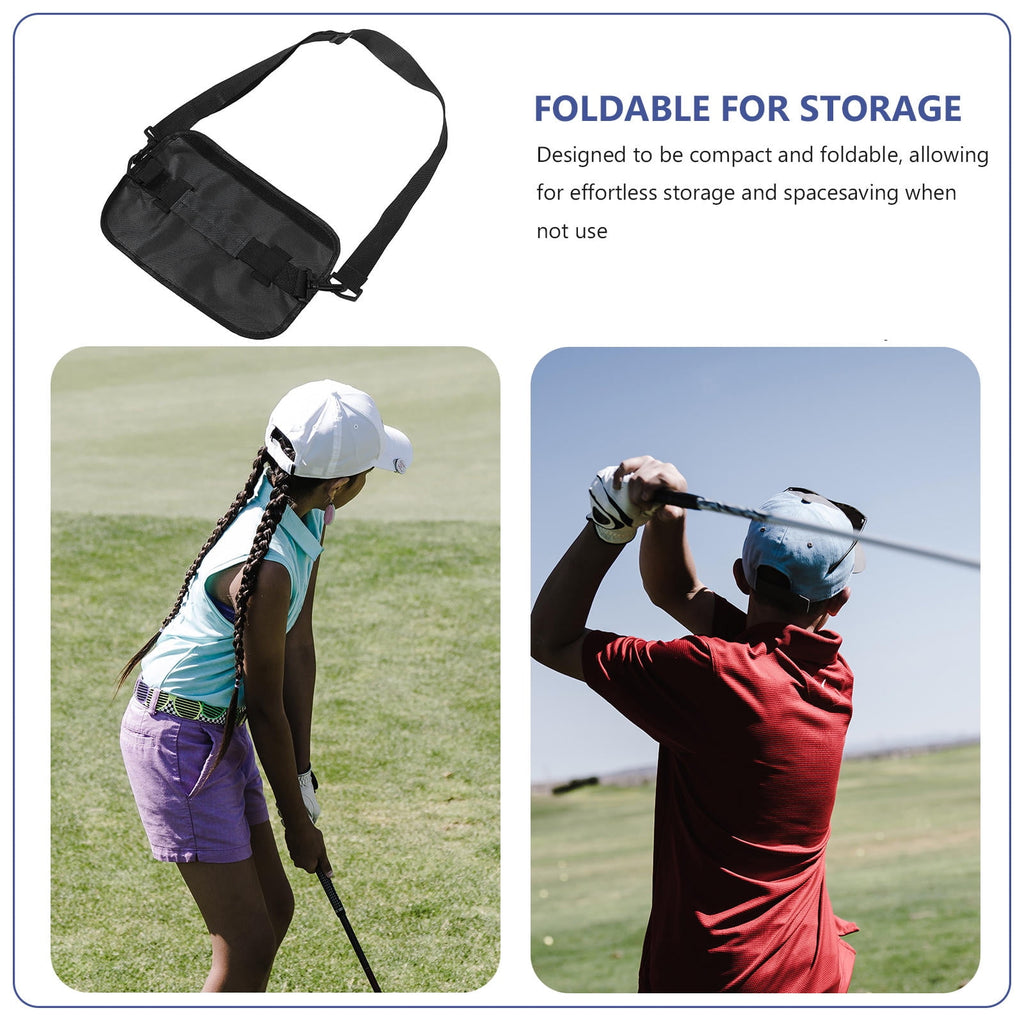 1Pcs Mini Compact Modern Design Golf Bag for Travel and Outdoor Sports 11.8x7.9x0.2in