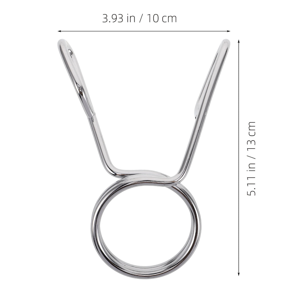 1Pcs Silver Barbell Clamps for Gym Accessories and Fitness Equipment in Workout Sessions