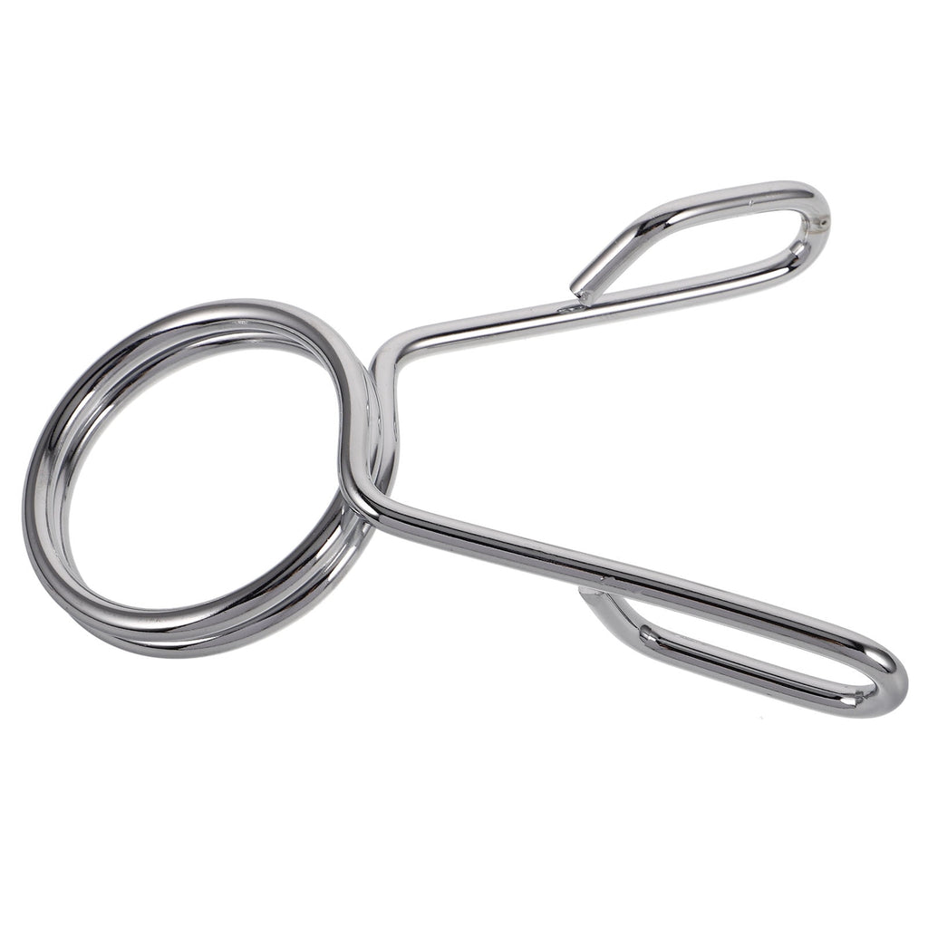 1Pcs Silver Barbell Clamps for Gym Accessories and Fitness Equipment in Workout Sessions