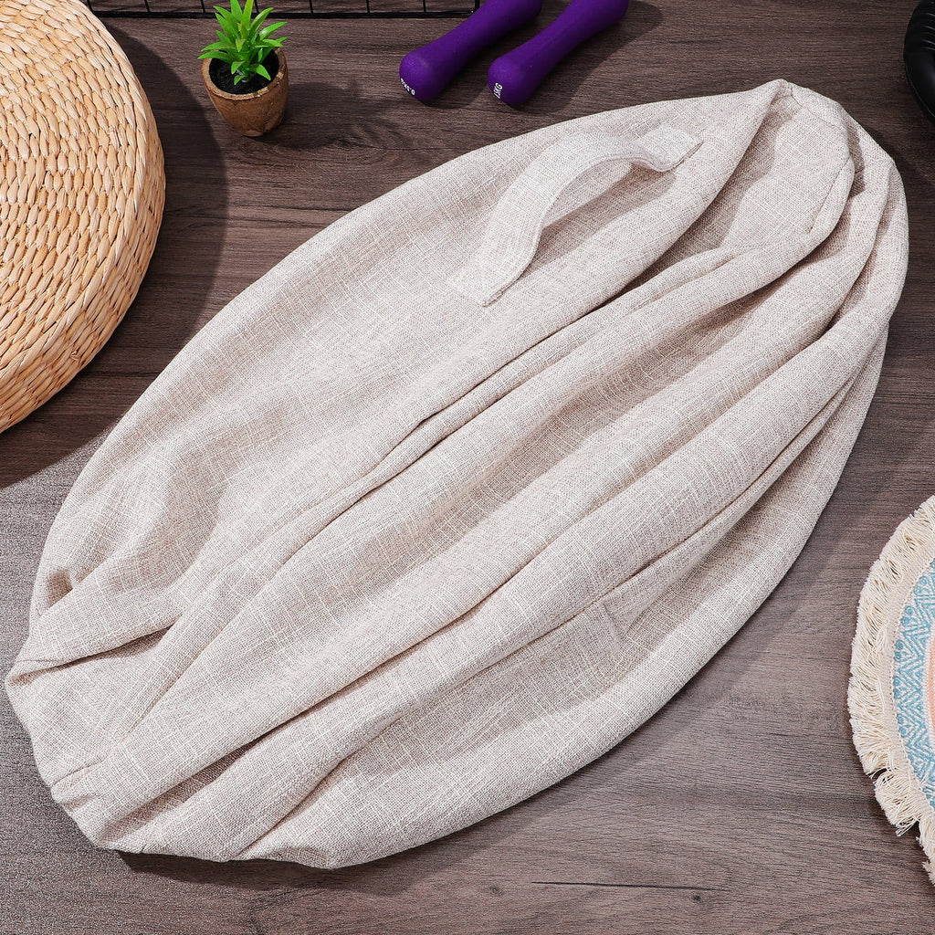 1Pack Thick Yoga Ball Cover in Cotton for Gym and Yoga Practice Accessories