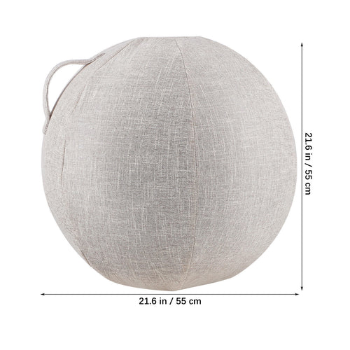 1Pack Thick Yoga Ball Cover in Cotton for Gym and Yoga Practice Accessories