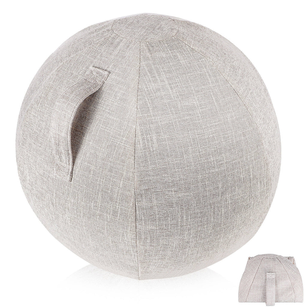 1Pack Thick Yoga Ball Cover in Cotton for Gym and Yoga Practice Accessories