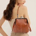 Soft Leather Crossbody Bag for Women, Multi Pocket Lightweight Shoulder Purse and Handbag