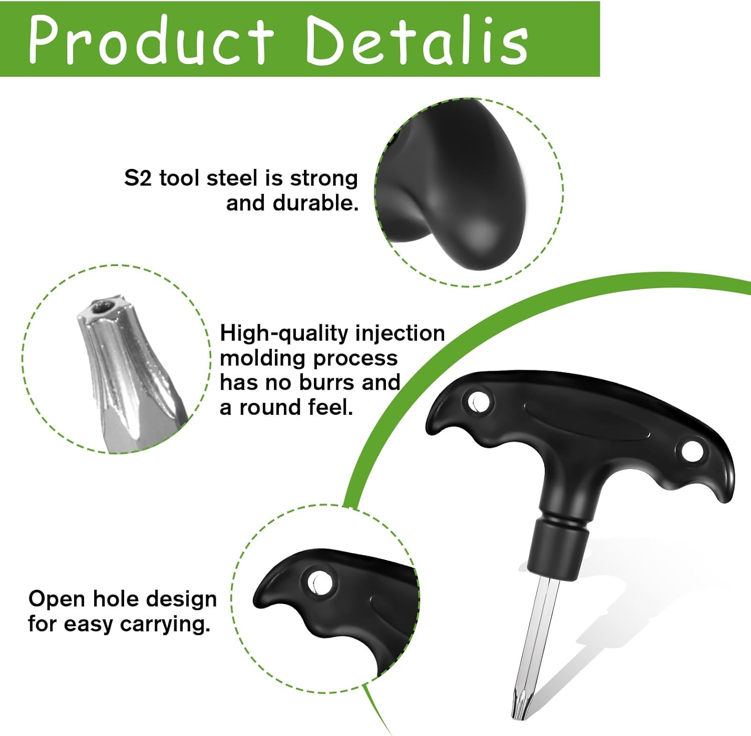 2 Pcs Golf Wrench, Adjustable Golf Tool with Plastic Handle, Stainless Steel Golf Driver Tool, Golf Driver Tool, Golf Torque Wrench for Golf Club Driver Shaft Adapter Torque Tool, Golf Club Tool