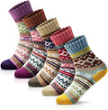 Socks for Women - Stocking Stuffers Gifts for Women - Warm Thick Soft Wool Cozy Crew Socks Christmas Gifts for Woman