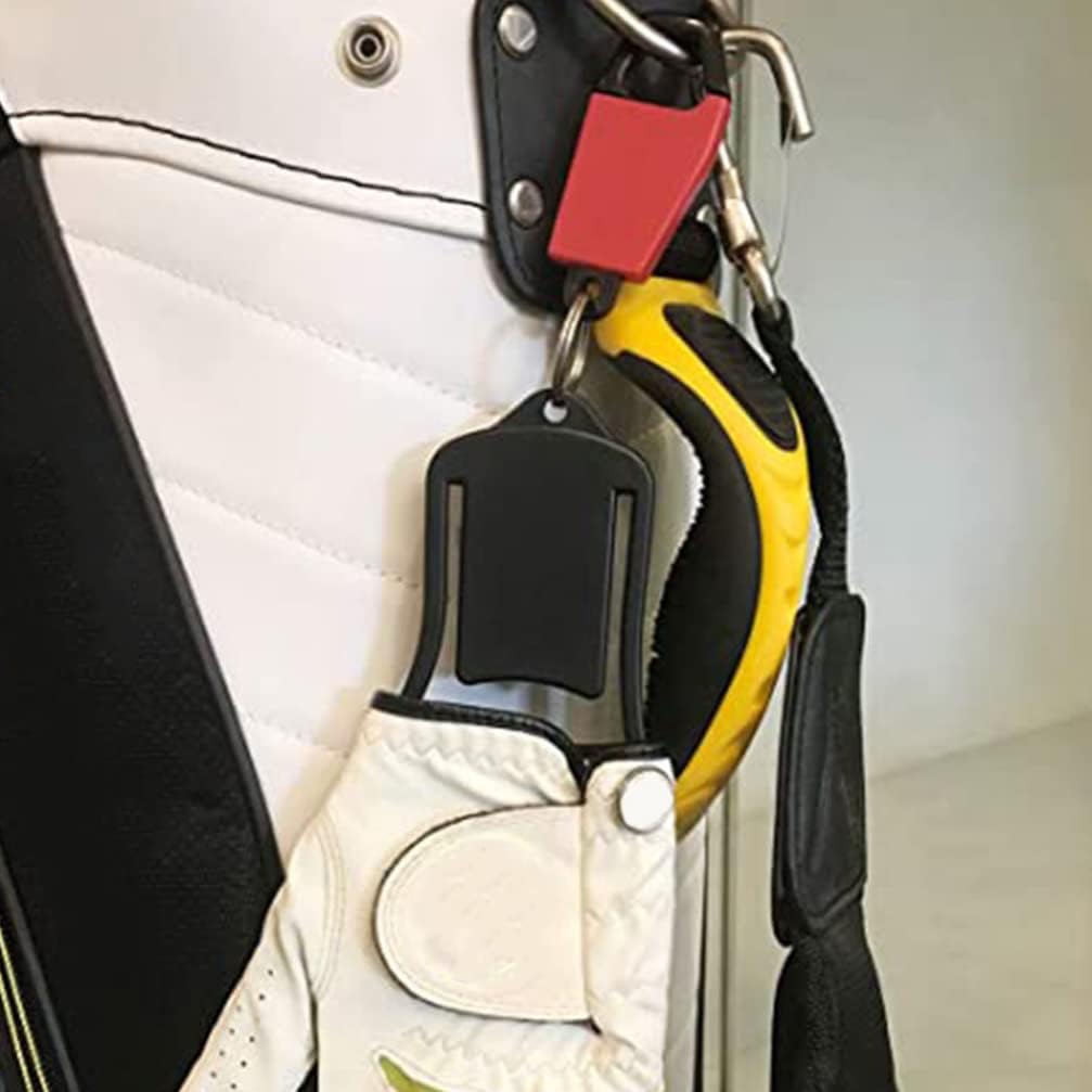 Golf Glove Holder Prevents Deformation and Protects Gloves Black 1 Pair