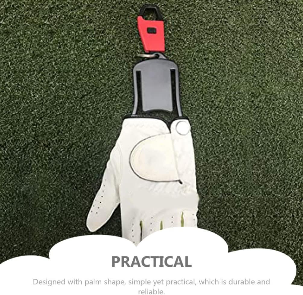 Golf Glove Holder Prevents Deformation and Protects Gloves Black 1 Pair