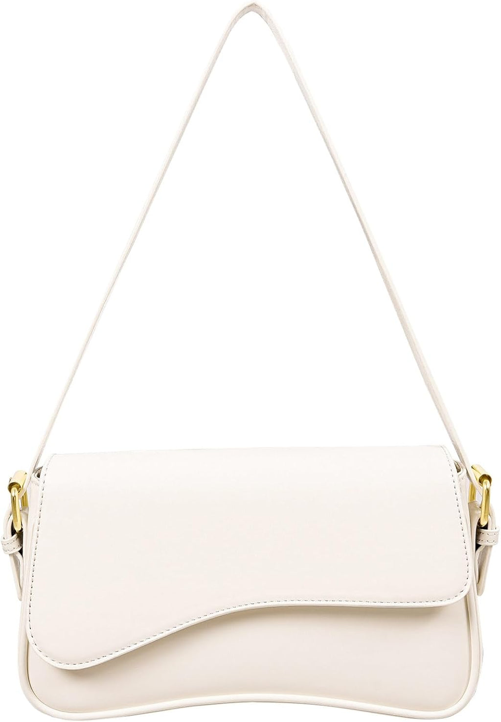 Women's Crescent Shoulder Bags Retro Y2k 90s Hobo Handbags Top Handle Faux Leather Underarm Bag Fashion Clutch Purses