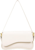 Women's Crescent Shoulder Bags Retro Y2k 90s Hobo Handbags Top Handle Faux Leather Underarm Bag Fashion Clutch Purses
