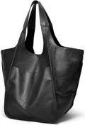 Large Women's Tote Bag PU Leather Handbag