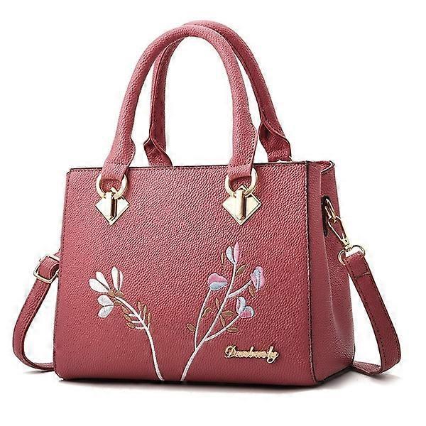 Women's PU Leather Shoulder Bag Tote Bag Ladies Handbag