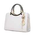 Women's Patent Leather Tote Bag Fashion Shiny Handbag