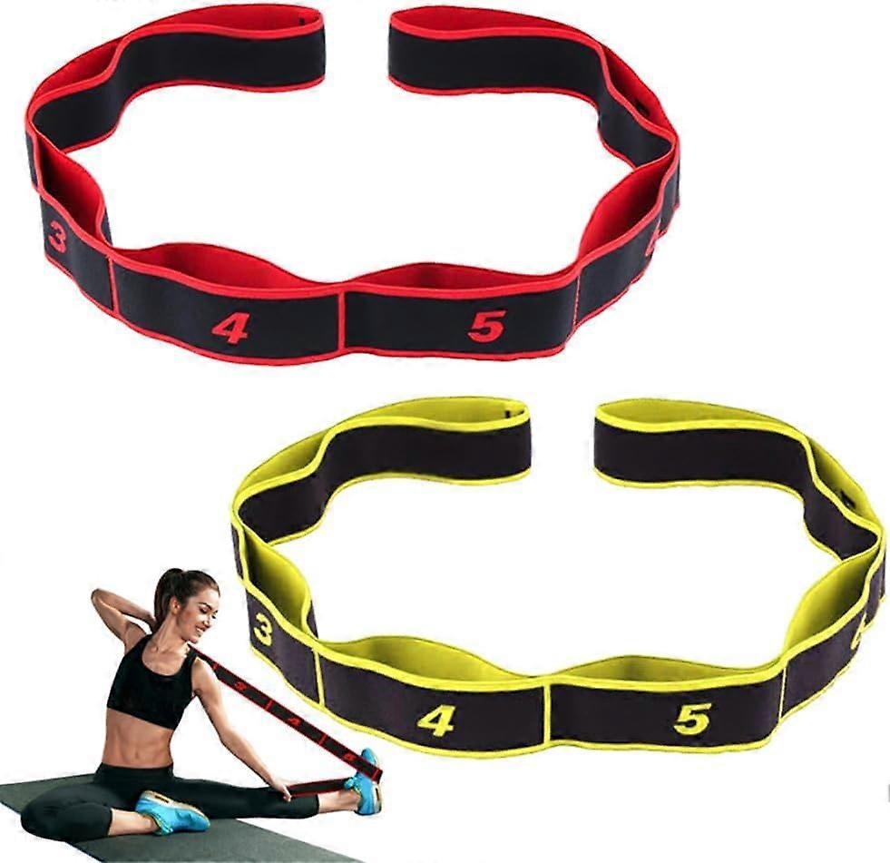 2pcs Yoga Resistance Bands for Workout & Yoga Practice