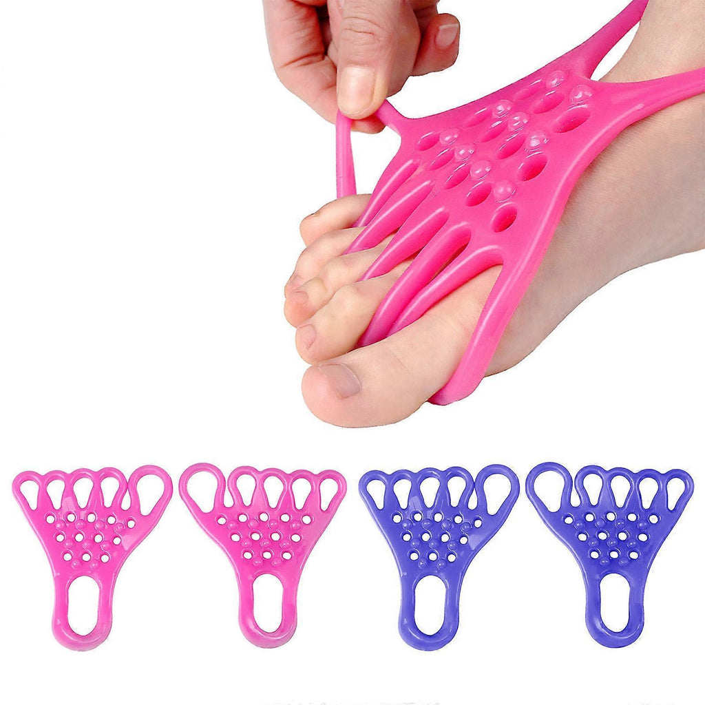Pink Yoga Leg Flexibility Stretch Strap for Home Gym