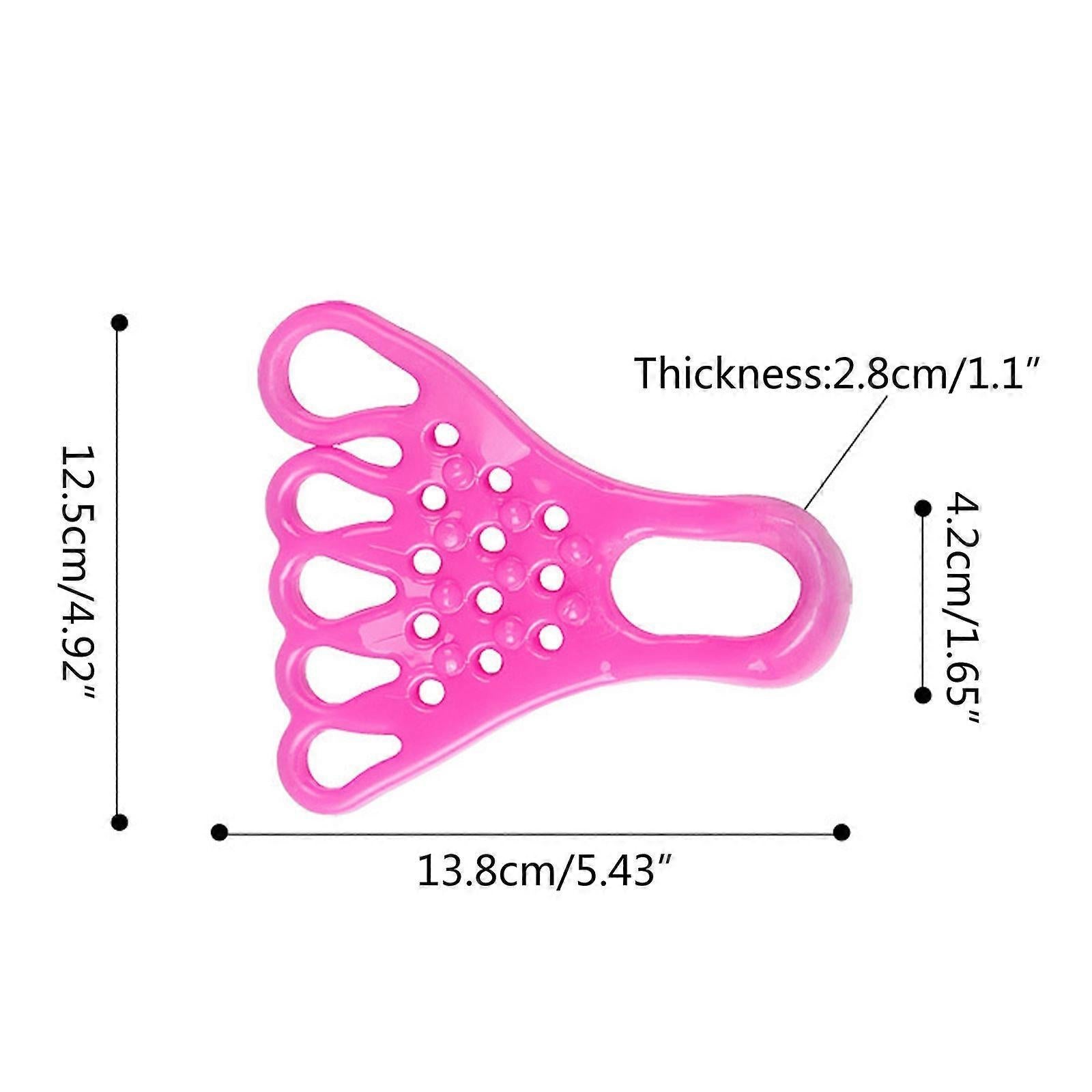 Pink Yoga Leg Flexibility Stretch Strap for Home Gym