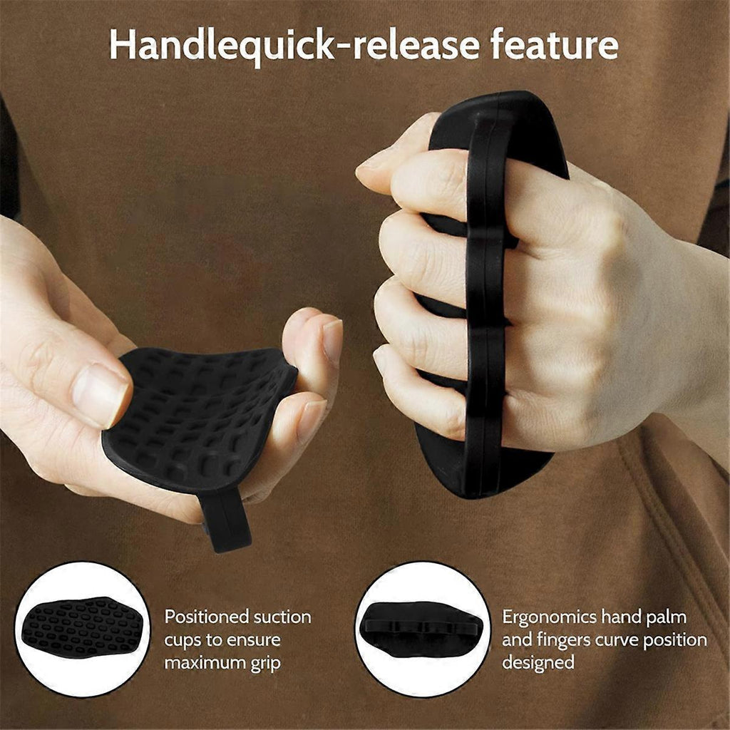 Anti-Slip Weightlifting Gym Grip Pads, Non-Slip Workout Grips