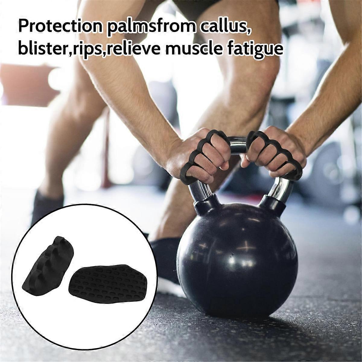 Anti-Slip Weightlifting Gym Grip Pads, Non-Slip Workout Grips