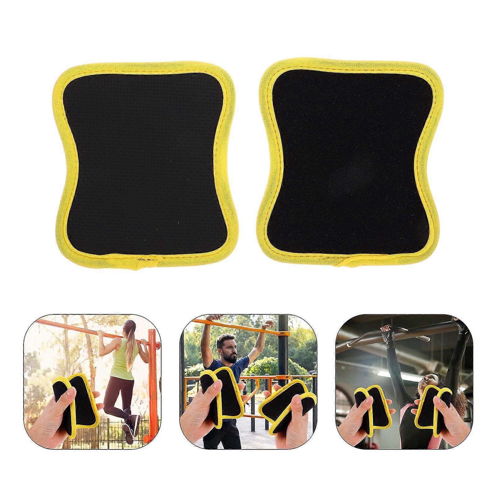 2pcs Anti-Slip Dumbbell Grip Pads, Barbell Handle Cover Gym Mat Accessories