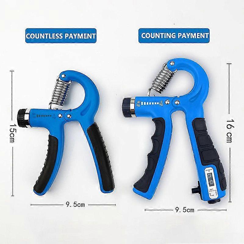 Spring Counting Hand Grip Strengthener, Heavy-Duty Gym Trainer