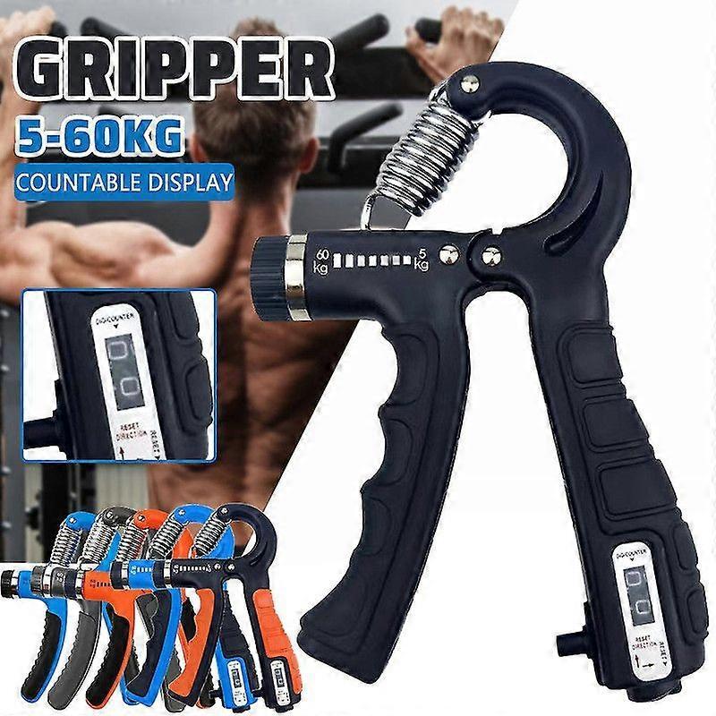 Spring Counting Hand Grip Strengthener, Heavy-Duty Gym Trainer