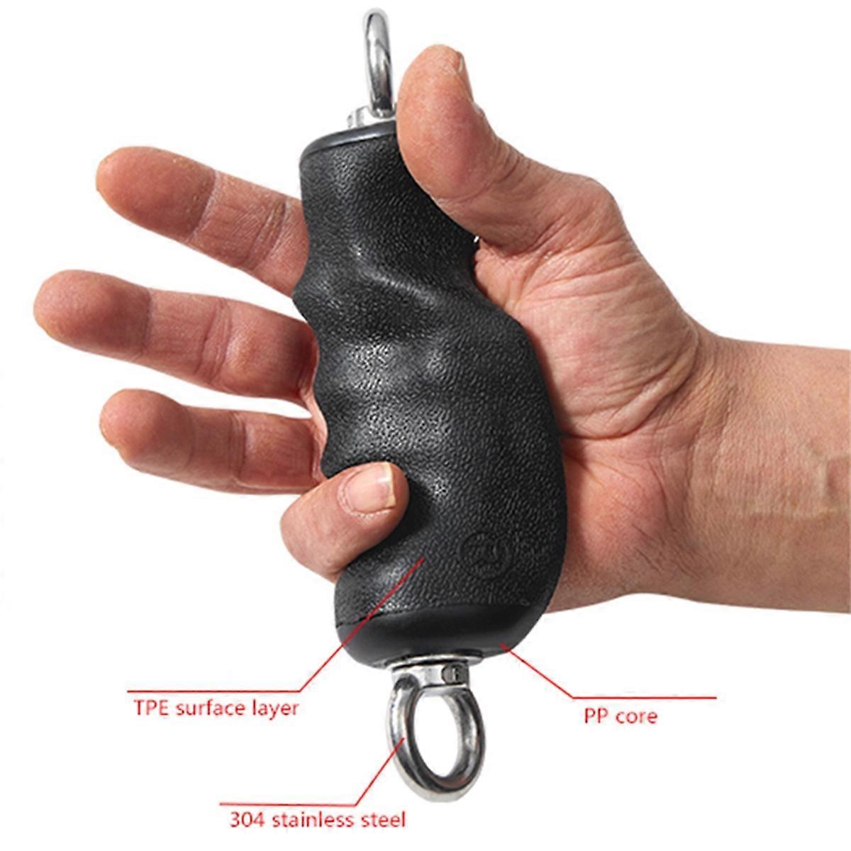 Pull Down Gym Grip Handles, Exercise Machine Attachments
