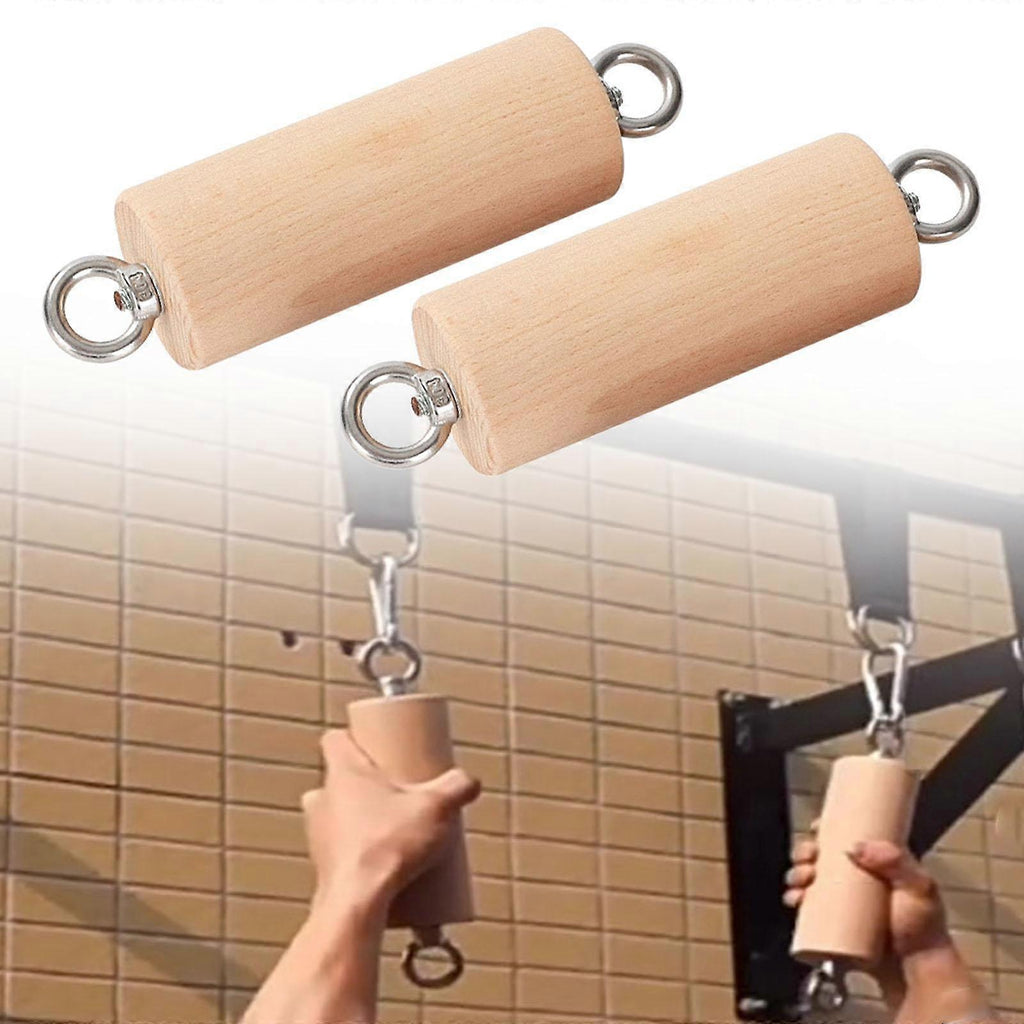 Pull-Up Bar Handles, 15*4cm Grip Strength Training Accessories for Home Gym