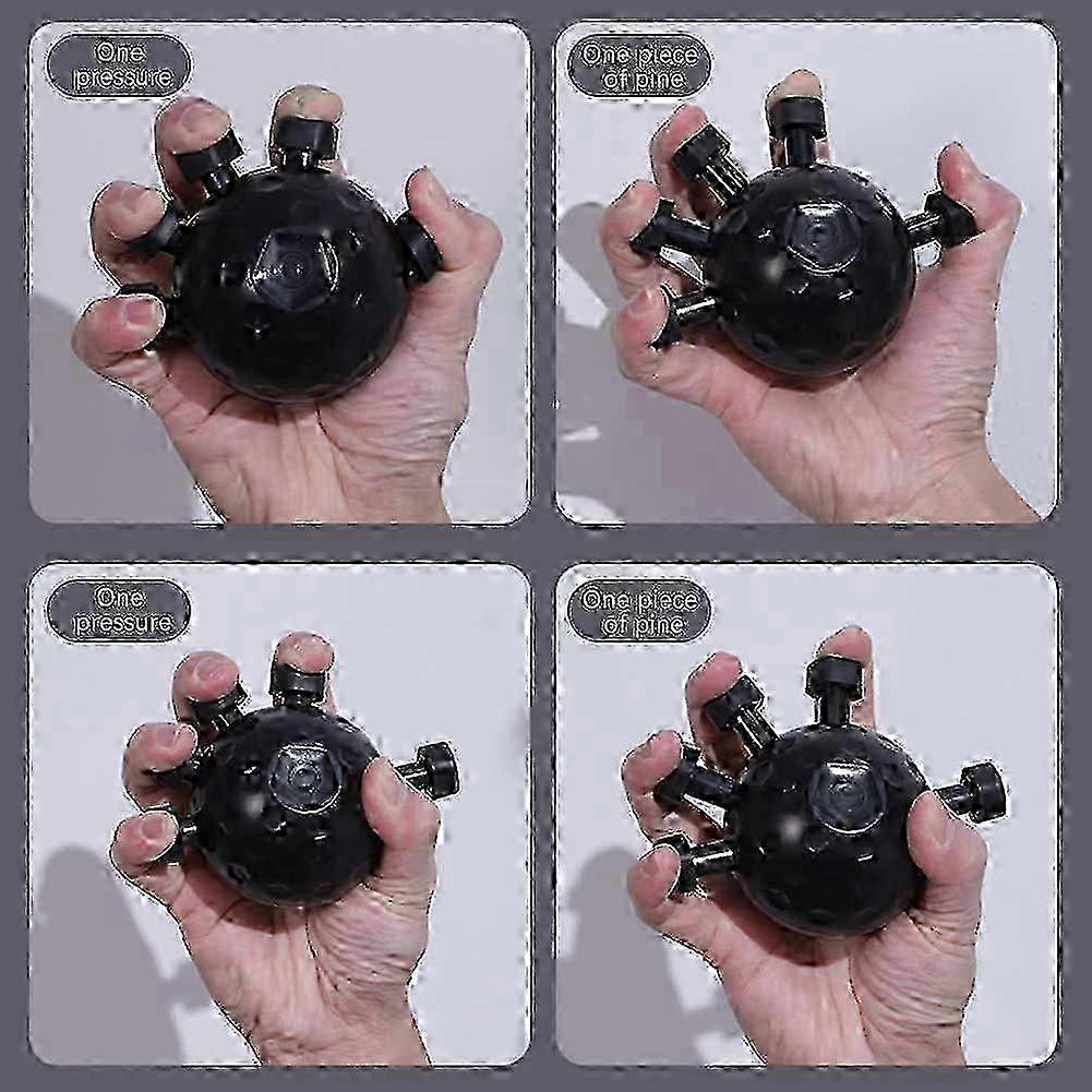 Finger Exerciser with Adjustable Resistance, Hand Grip Trainer for Gym & Home