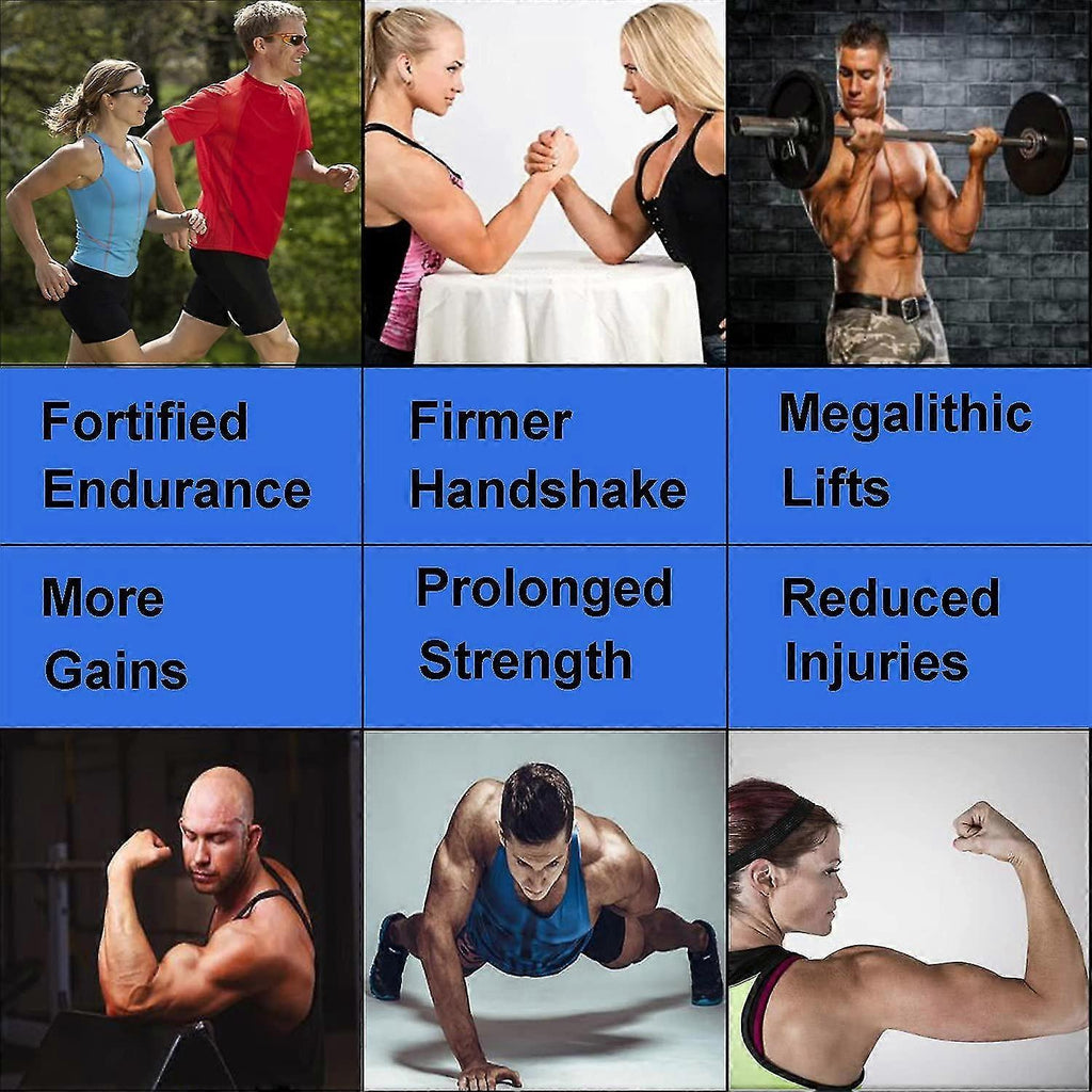 Adjustable Hand Grip Forearm Exerciser for Gym Fitness & Muscle Recovery