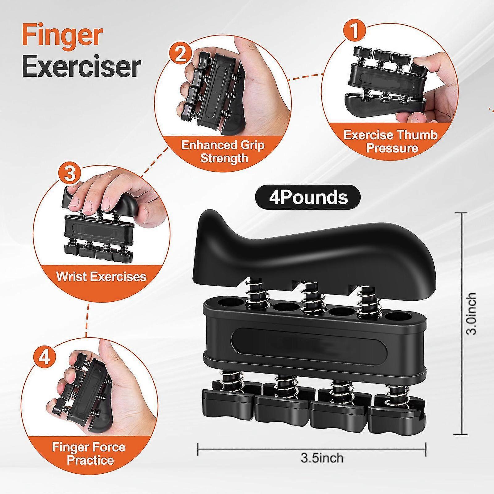 Hand Grip Strength Trainer, Adjustable Power Gripper for Gym Workouts