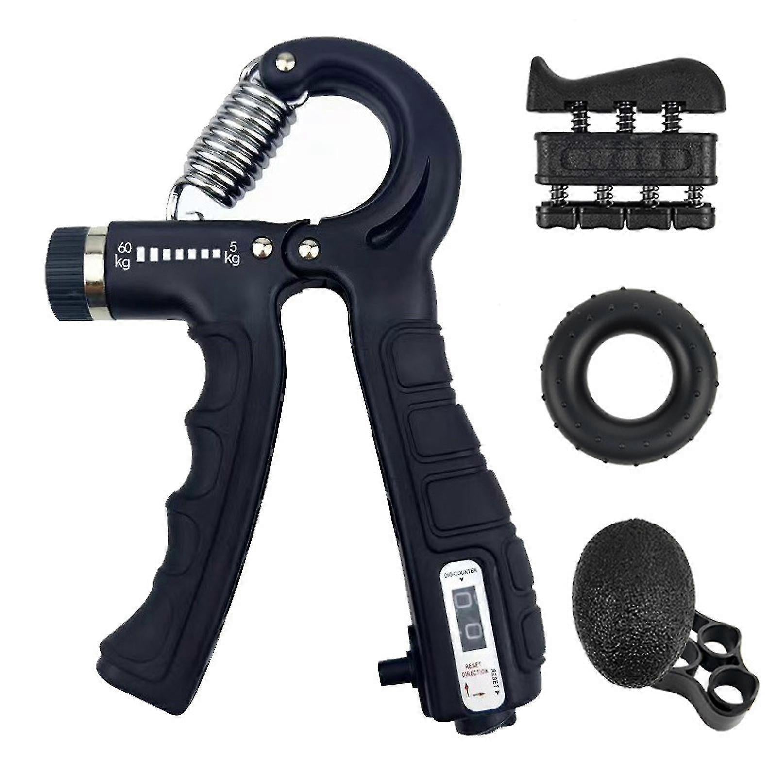 Hand Grip Strength Trainer, Adjustable Power Gripper for Gym Workouts
