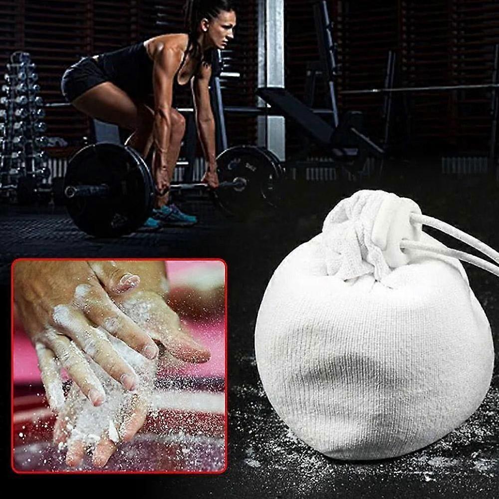 Magnesium Ball for Gym Rope, Fat Grip Weight Lifting & Suspension Trainer