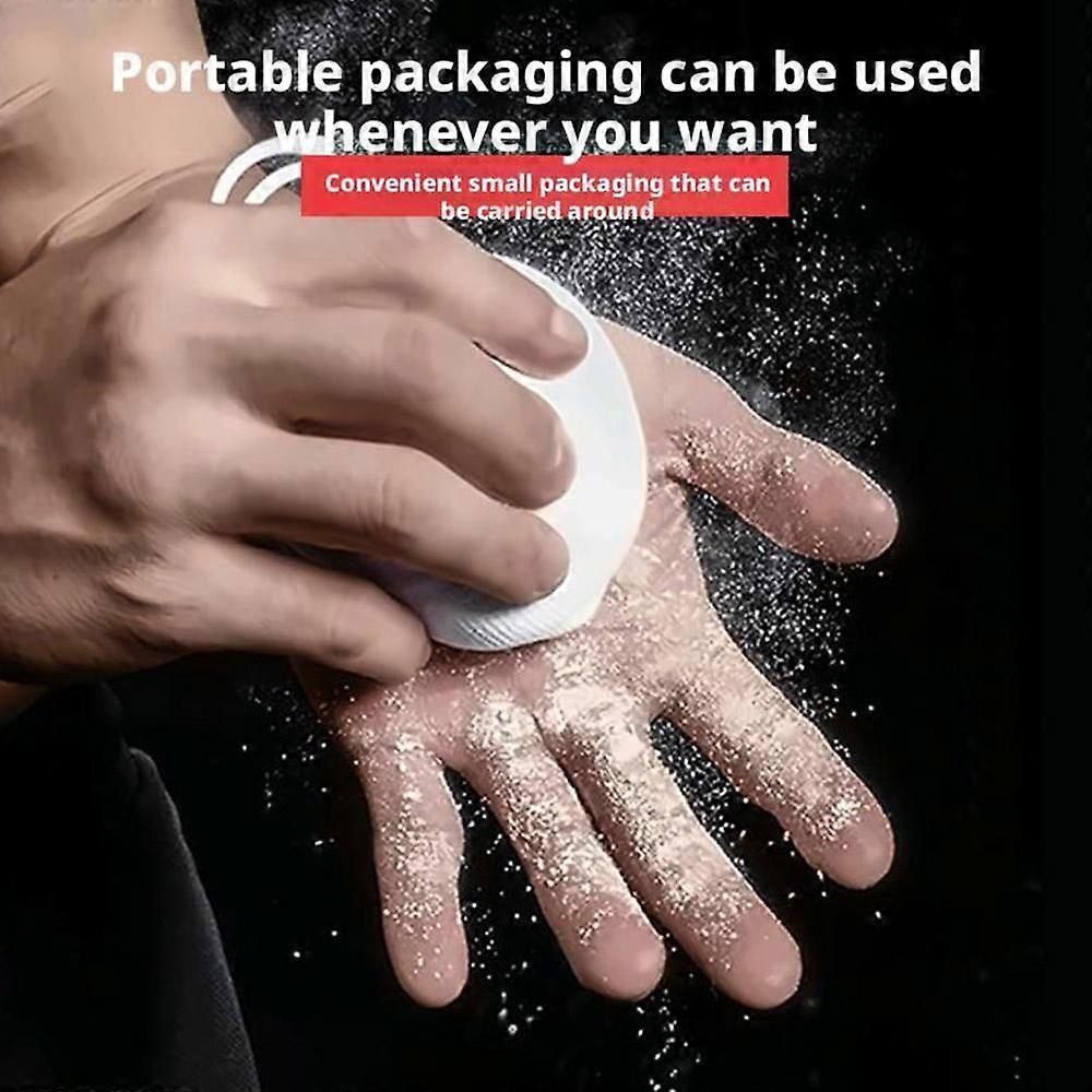 Magnesium Ball for Gym Rope, Fat Grip Weight Lifting & Suspension Trainer