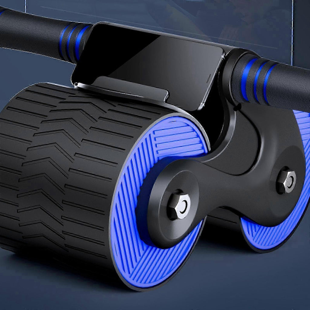 Ab Roller Wheel with Anti-Slip Grip & Auto Rebound, Home Gym Equipment