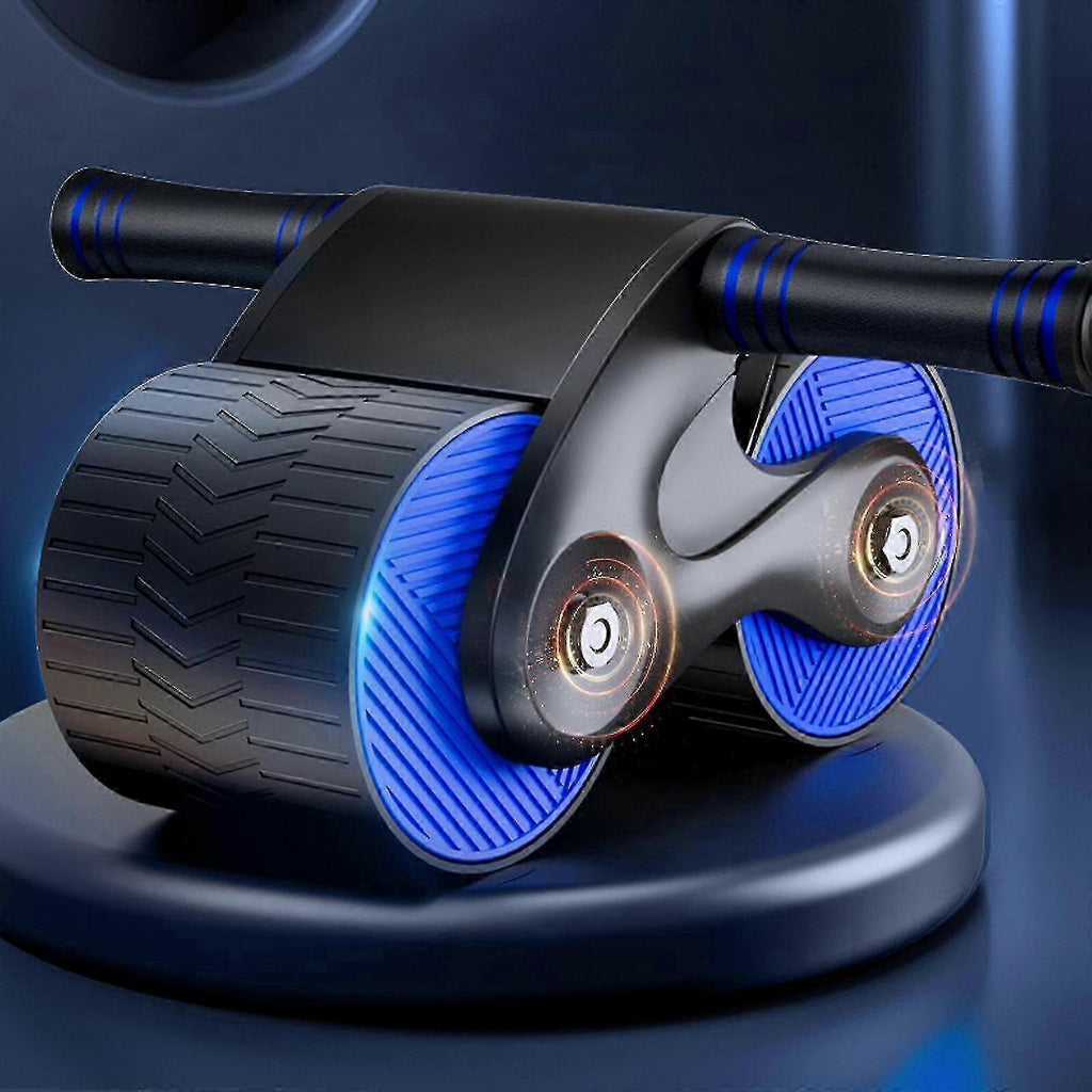 Ab Roller Wheel with Anti-Slip Grip & Auto Rebound, Home Gym Equipment