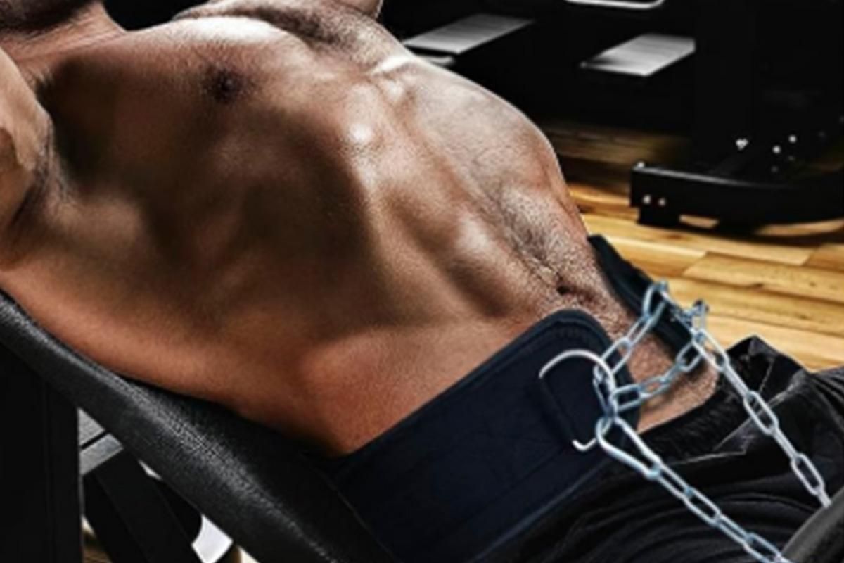 Dipping Belt for Weight Lifting Adjustable Chain for Gym Training Bodybuilding Powerlifting Fitness Workout