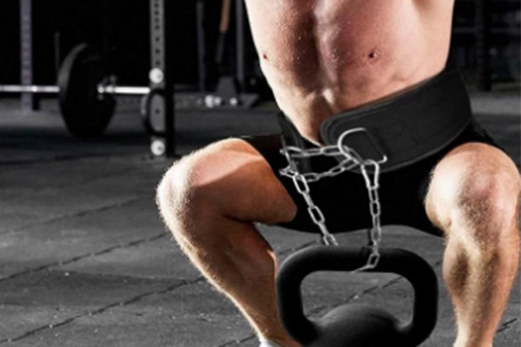 Dipping Belt for Weight Lifting Adjustable Chain for Gym Training Bodybuilding Powerlifting Fitness Workout
